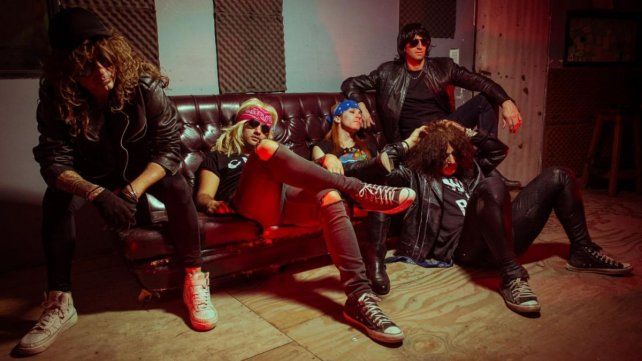 La banda tributo a los Guns N Roses