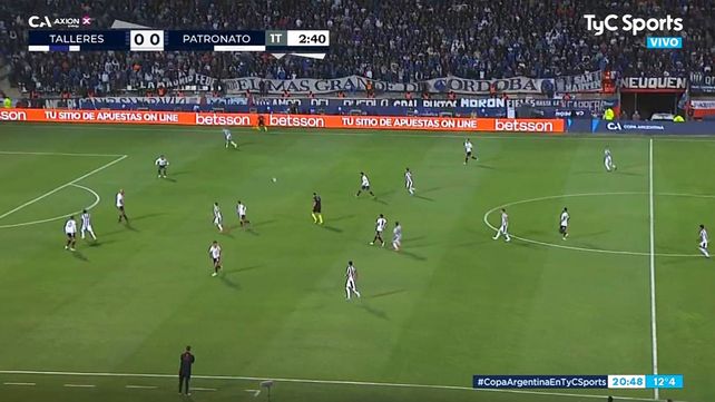 Patronato iguala 0 a 0 ante Talleres en Mendoza