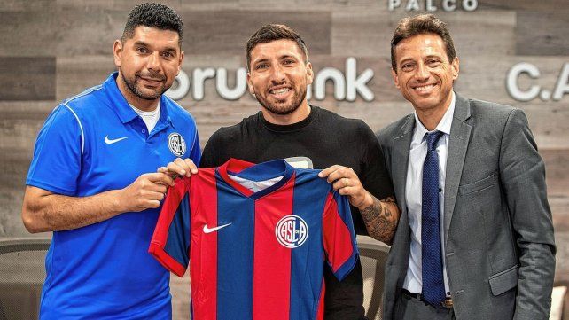 El paranaense Eric Remedi es uno de los refuerzos de San Lorenzo.