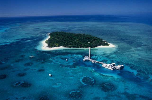 Australia. La gran barrera integra el Patrimonio Mundial de la Unesco.
