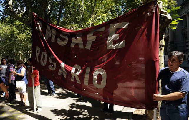 Amsafé Rosario realizará este martes un acto en plaza San Martín.