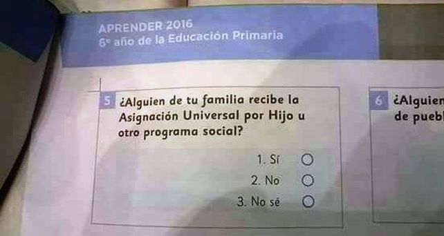 Se filtran preguntas del operativo Aprender, la evaluación que se tomará a alumnos del país
