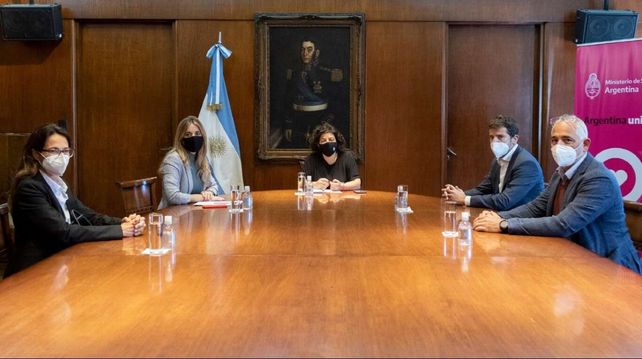 Casa Rosada. Los directivos de la filial local de la farmacéutica fueron citados por la ministra Vizzotti el miércoles pasado.