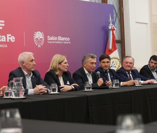 Mauricio Macri brindó una conferencia de prensa el último viernes en la capital provincial.