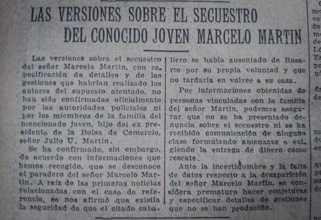 La mafia en Rosario: 90 años atrás, el secuestro de un joven en el centro y la herencia criminal