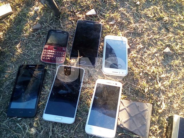 Persiguieron y atraparon a una banda con armas y balas de guerra