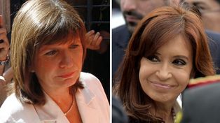 Contrapunto entre la ex presidenta y la ministra Bullrich