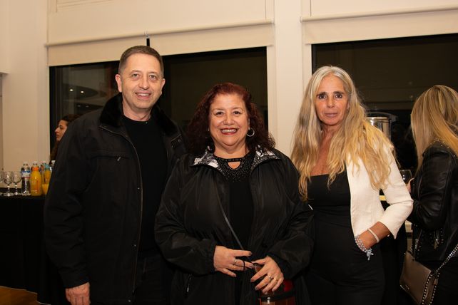 Gerardo Lande, Graciela Enriquez y Marisa Campaz
