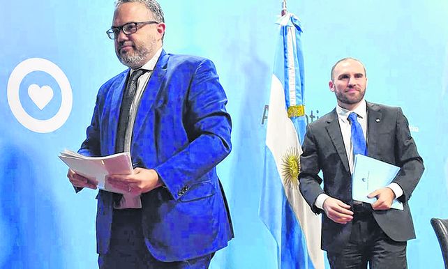Los ministros Kulfas y Guzmán fueron dos funcionarios centrales durante el año que terminó.