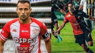 Claudio Corvalán y Nicolás Talpone, las caras del fútbol santafesino para promocionar la Serie Río de la Plata.