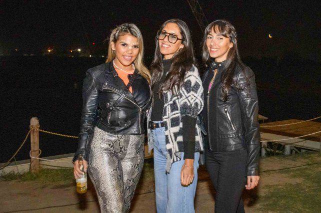 Estefanía Ábalos, Marina Soledad y Lucía Álvarez