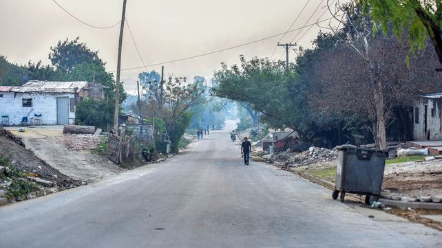 Fue hallado este sábado en la vía pública en barrio San Martin de Paraná (Archivo)