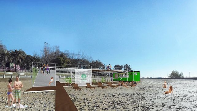 Serán seis los paradores que estarán en las playas santafesinas&nbsp;