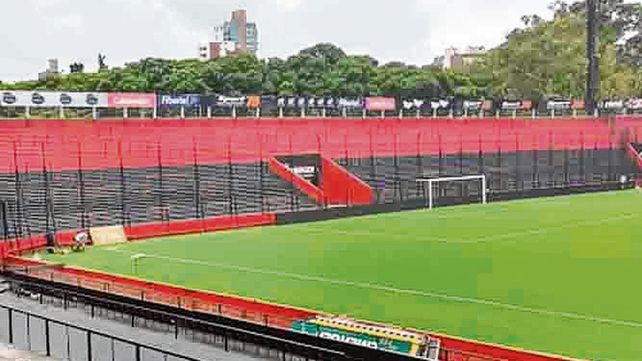 Palomar. El sector para los de Núñez tiene una capacidad para cerca de 10 mil hinchas.