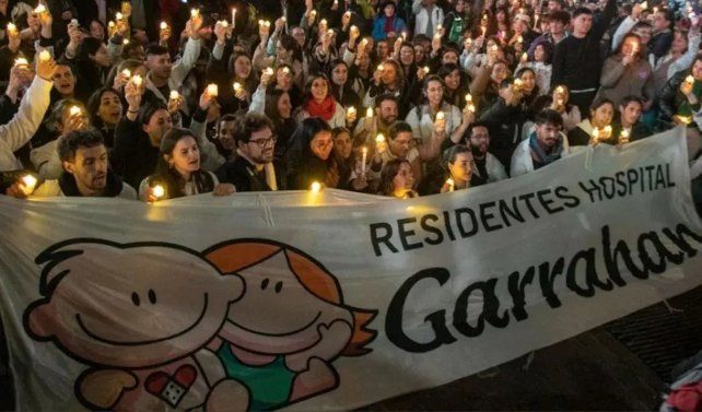 Los residentes del Hospital Garrahan continúan luchando&nbsp;