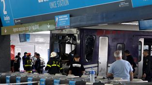 La sangre encontrada en el disco rígido sacado del tren pertenece al motorman