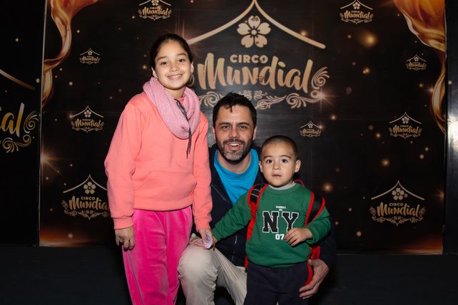 Sofia Quiroga, Matías Blanco y Alexander Cerso Blanco