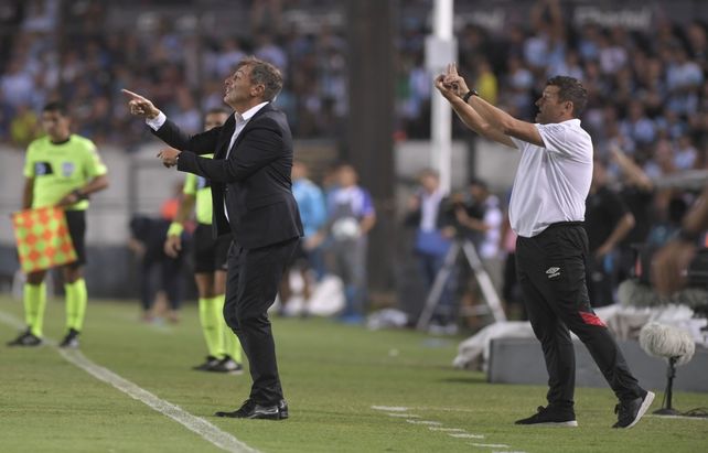 Señala el camino. El DT dijo que Newell’s tiene que defender una forma de juego.