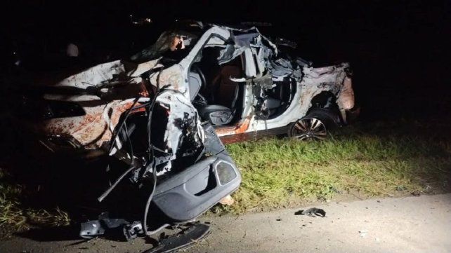 Un fuerte accidente se registró este viernes en la Autovía 14.&nbsp;