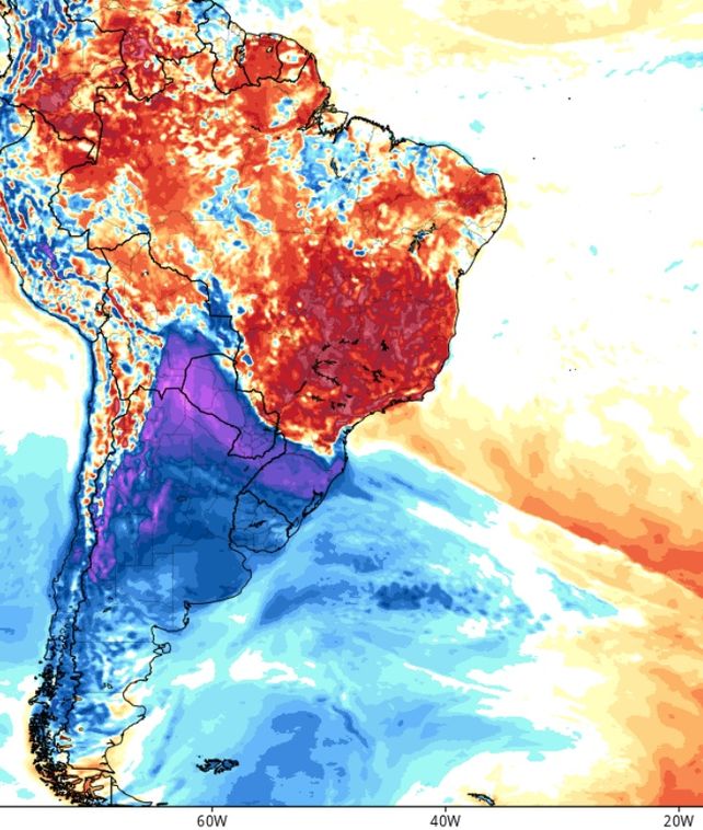 Clima y agro. Llega el frío y se instala