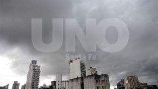 Rige un alerta por tormentas fuertes que incluye a Santa Fe