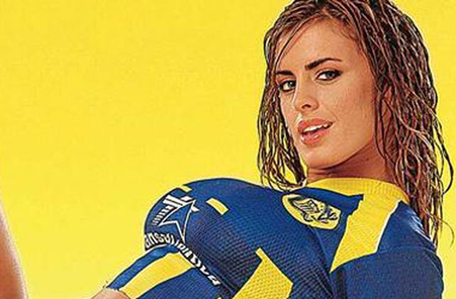 El amor de Silvina Luna: Soy fan&aacute;tica de Central, cuando puedo voy a la cancha