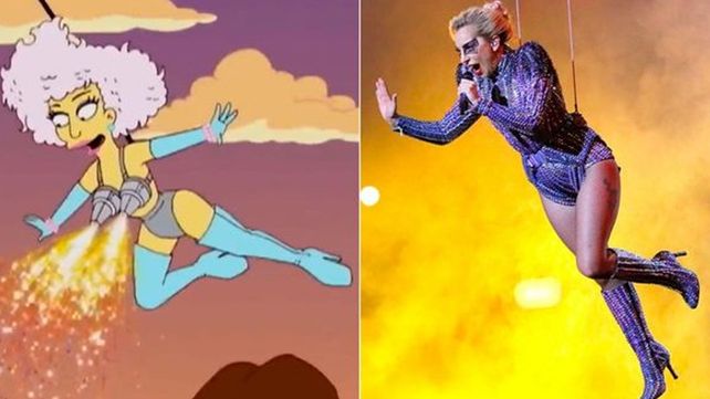 Una nueva predicción de Los Simpsons: en 2012 pronosticaron el show de Lady Gaga en el Super Bowl
