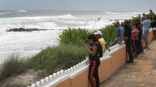 El Dorian se acercaba a las costas de West Palm Beach