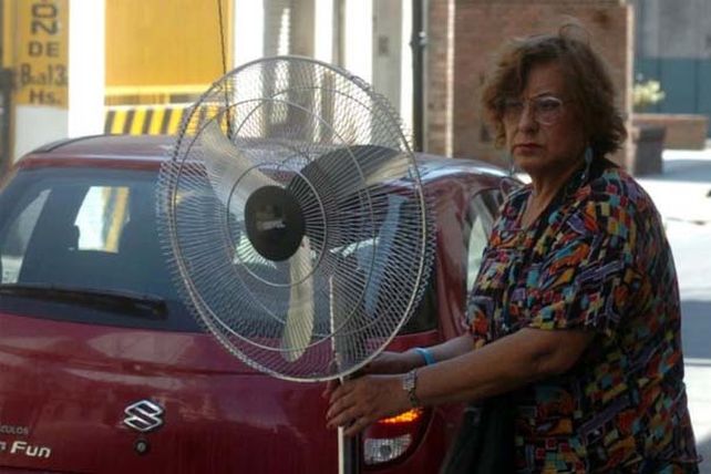 La sensación térmica ascendió a 44 grados