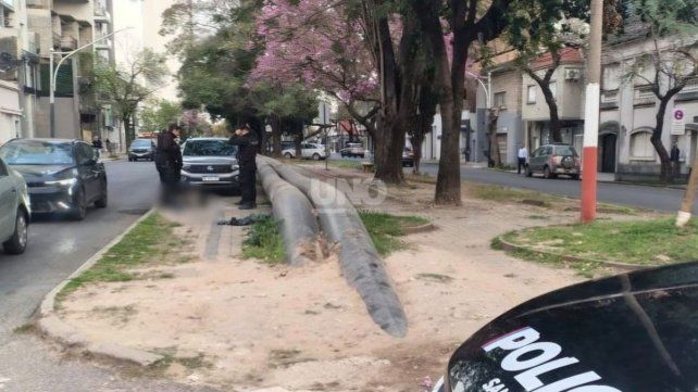 El lugar dónde encontraron al menor que luego fue trasladado al hospital Alassia&nbsp;