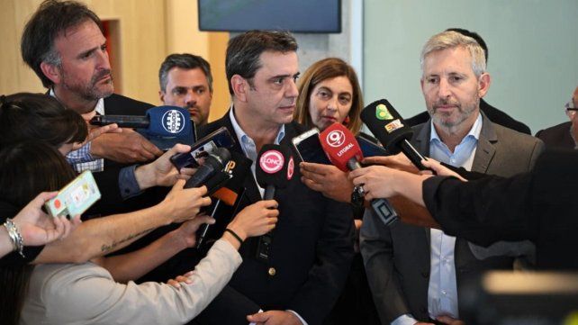 Lisandro Catalán y Rogelio Frigerio mantuvieron una agenda de trabajo en suelo entrerriano.&nbsp;