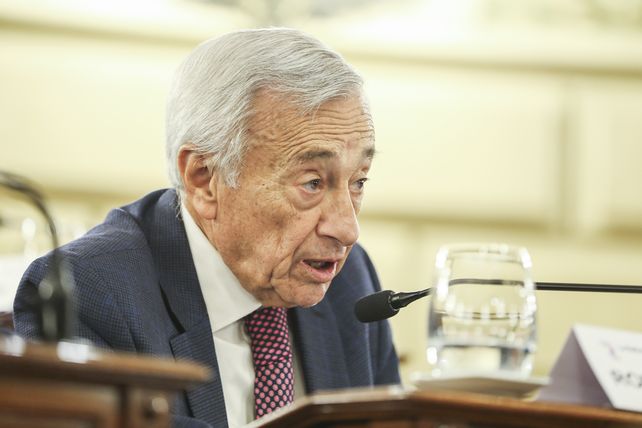 El presidente de la Corte Suprema, Roberto Falistocco, hizo la presentación del máximo tribunal hace unas semanas.