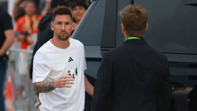 Tras una demora por tormenta eléctrica, presentaron a Messi en Inter Miami