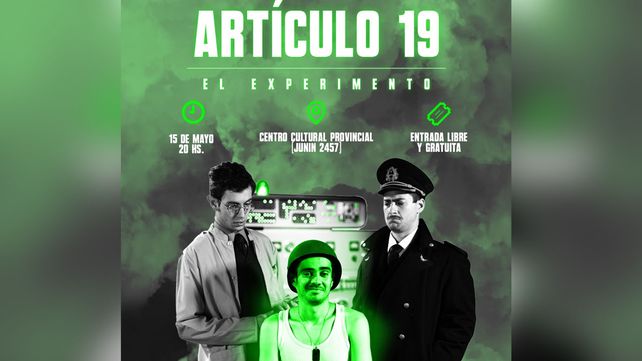 La obra rosarina Artículo 19: el experimento llega a Santa Fe