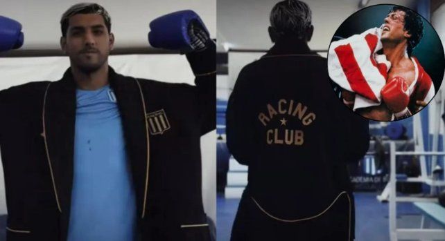 La estruendosa presentación de Rocky Balboa en Racing