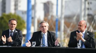 Alberto Fernández le dijo al gobernador Omar Perotti en Santa Fe que la Nación pagará su deuda a la provincia.