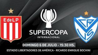 Estudiantes y Vélez tienen sede y fecha para la Supercopa Internacional