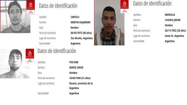 A un mes de la fuga de Piñero: misterio por los tres evadidos que continúan prófugos