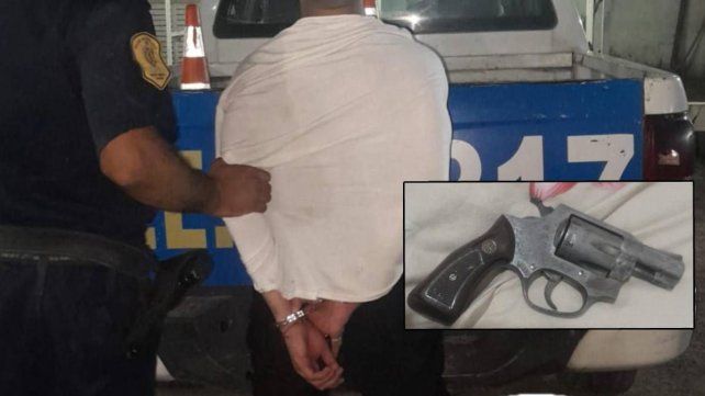 Detuvieron a un hombre armado en Paraná en un caso de violencia de género