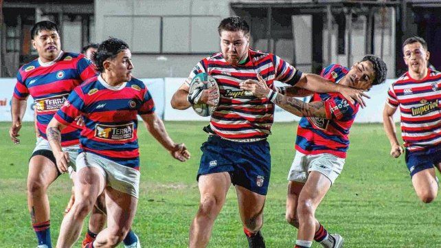 Santa Fe Rugby consiguió imponerse frente a Cha Roga Club en Sauce Viejo.