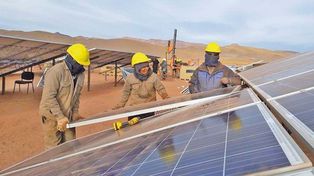 La planta solar más grande de Sudamérica se emplaza en medio de la Puna jujeña