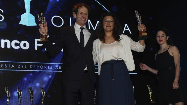 Se entregaron los premios Olimpia y Del Potro recibió el de oro