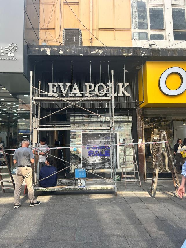 En general, los locales que están sobre la peatonal hasta calle San Martín suelen tener una rotación rápida.