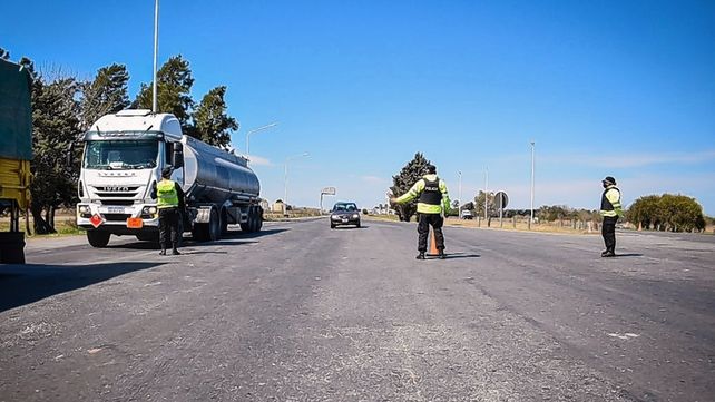 Los operativos que se realizan en las rutas santafesinas.