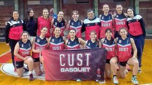 Las chicas de CUST vencieron a Almagro en un partido que abrió la cuarta fecha del Clausura de Mayores.