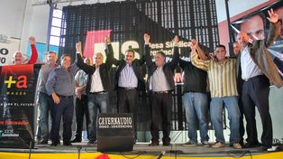Cachi Martínez y Galmarini lanzaron la mesa sindical provincial “Massa Presidente”