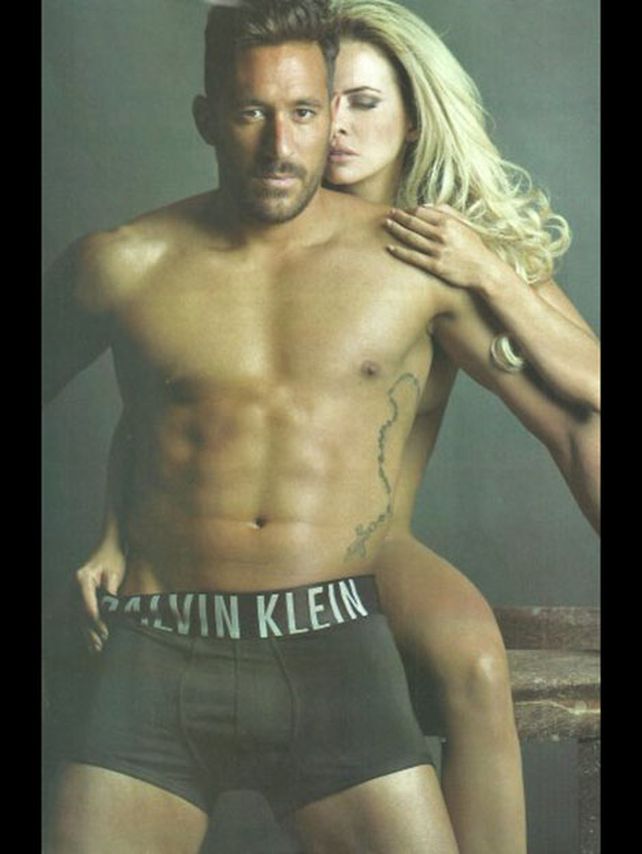 Alejandra Maglietti y Jonás Gutiérrez, desnudos