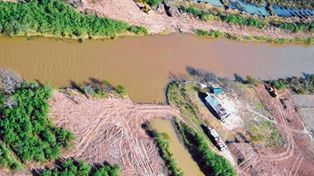 Victoria amenaza con demoler los terraplenes construidos en las islas