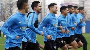 El enganche, Bebelo, se sumó a los entrenamientos.&nbsp;