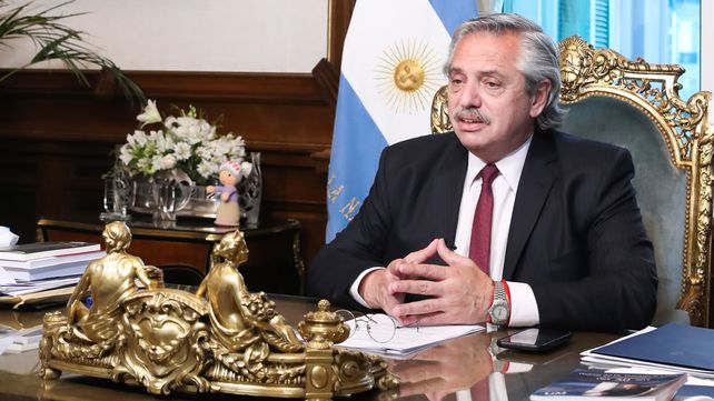 El presidente Alberto Fernández reiteró que